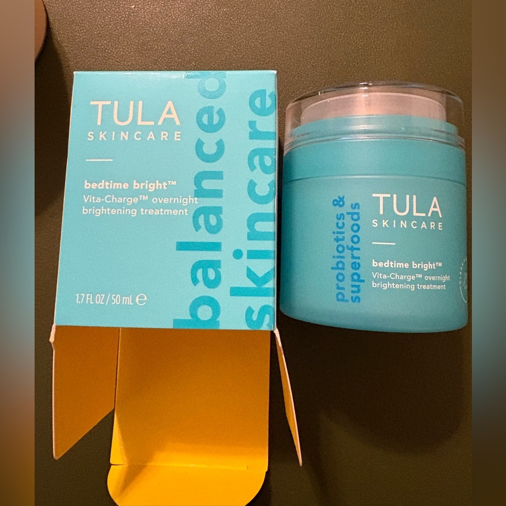 TULA SKINCARE® Bedtime Bright™ Vita-Charge™ Overnight Brightening Treatment NEW - Picture 10 of 11